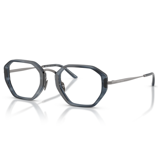 Lentes Oftálmicos Giorgio Armani AR7282 Striped Gris