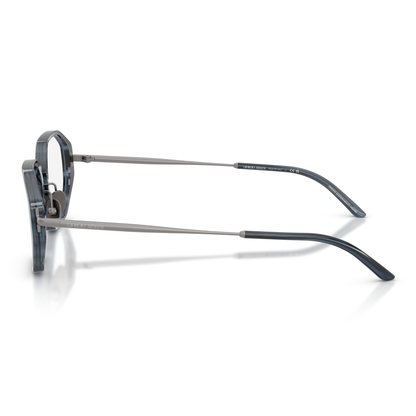 Lentes Oftálmicos Giorgio Armani AR7282 Striped Gris
