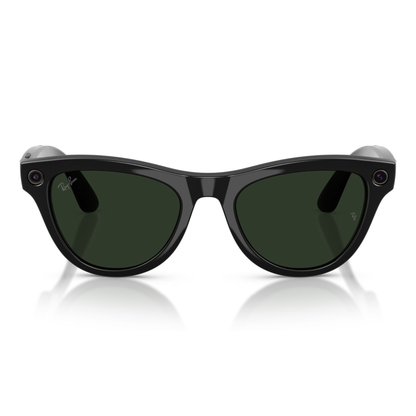 Lentes De Sol Ray-Ban Meta 0RW4014 Skyler Transitions Verde/Negro