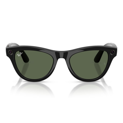 Lentes De Sol Ray-Ban Meta 0RW4014 Skyler Verde/Negro