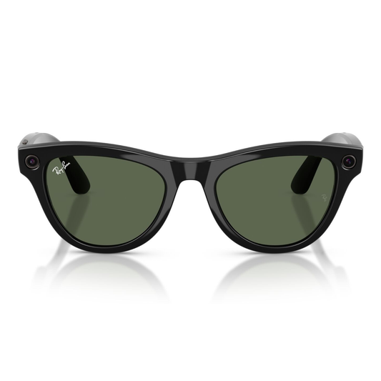 Lentes De Sol Ray-Ban Meta 0RW4014 Skyler Verde/Negro