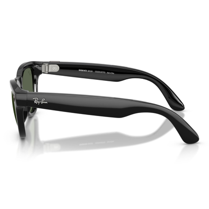 Lentes De Sol Ray-Ban Meta 0RW4014 Skyler Verde/Negro
