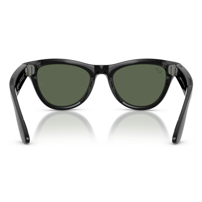 Lentes De Sol Ray-Ban Meta 0RW4014 Skyler Verde/Negro