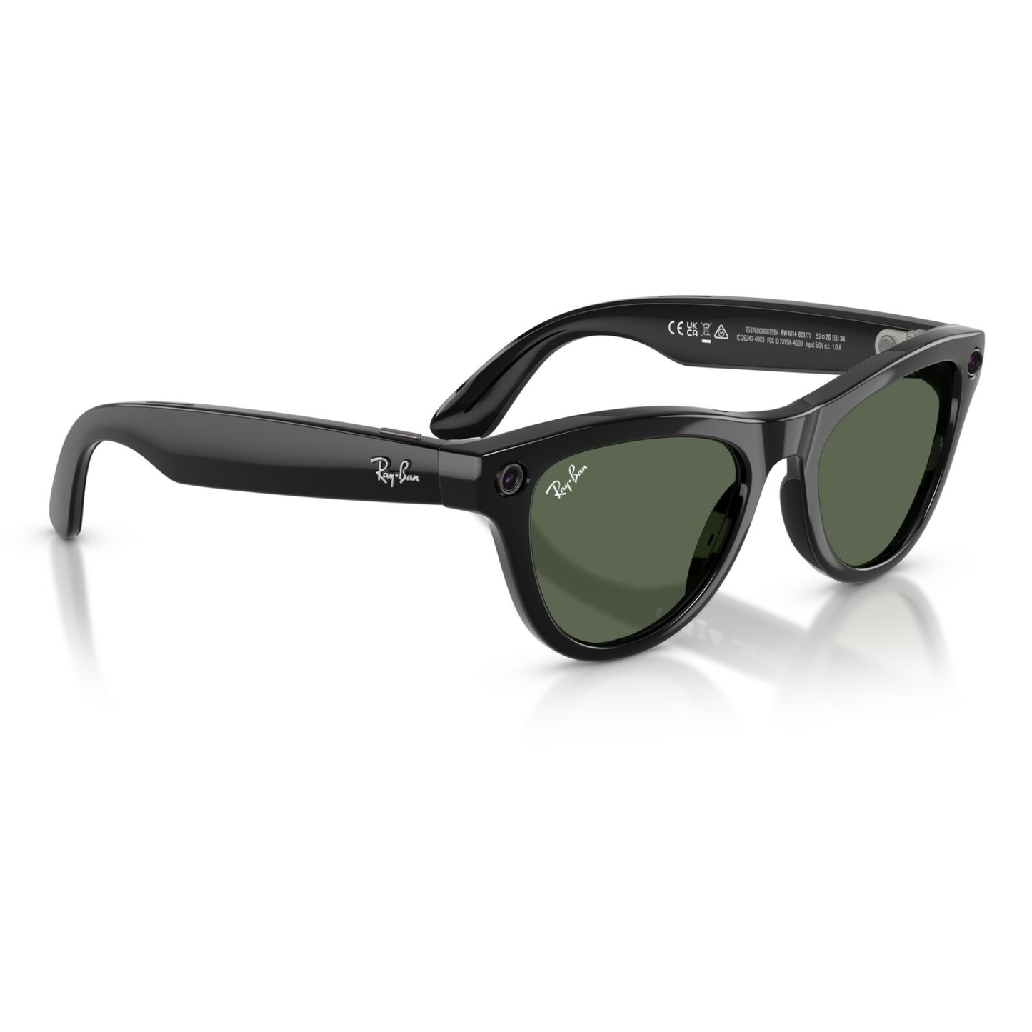 Lentes De Sol Ray-Ban Meta 0RW4014 Skyler Verde/Negro