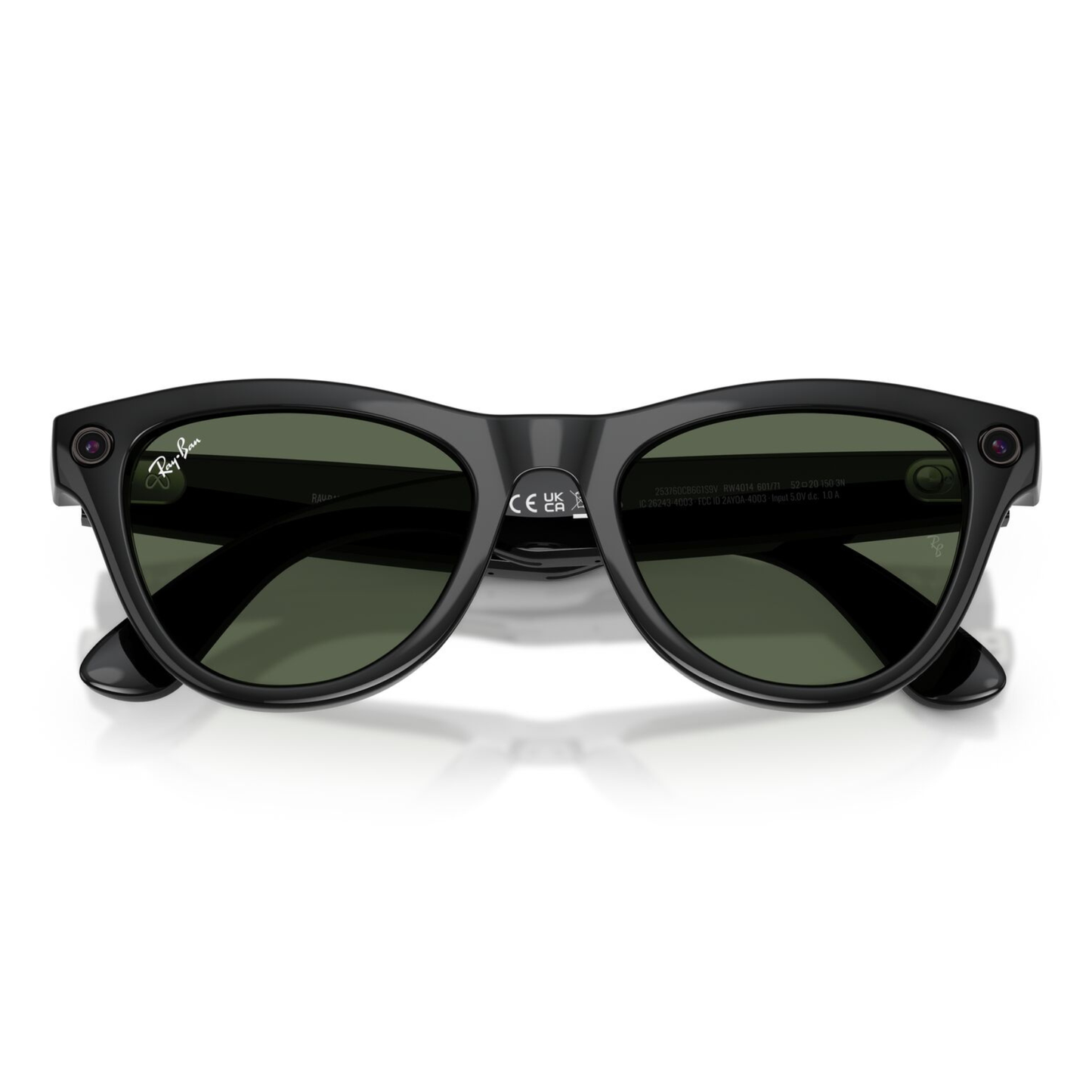 Lentes De Sol Ray-Ban Meta 0RW4014 Skyler Verde/Negro