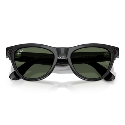 Lentes De Sol Ray-Ban Meta 0RW4014 Skyler Verde/Negro