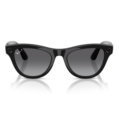 Lentes De Sol Ray-Ban Meta 0RW4014 Skyler Polarizado Negro