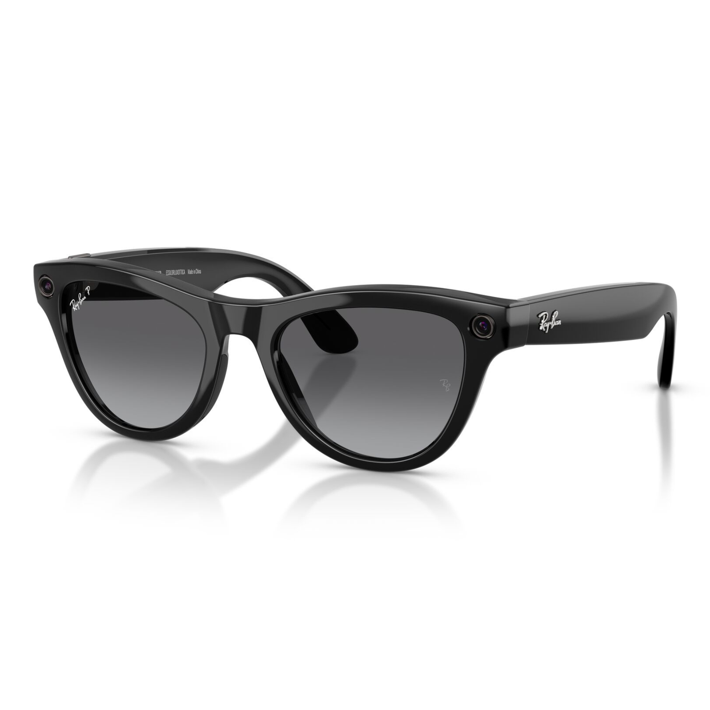 Lentes De Sol Ray-Ban Meta 0RW4014 Skyler Polarizado Negro