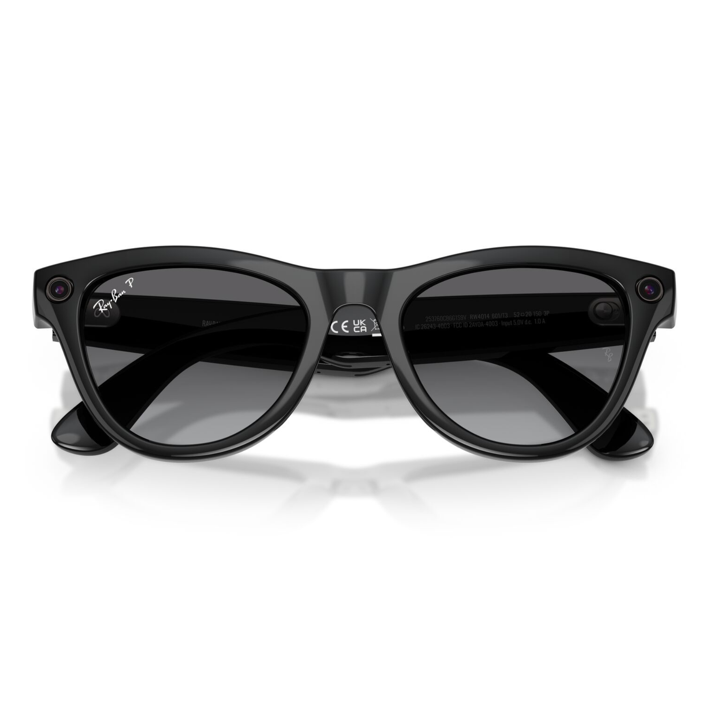 Lentes De Sol Ray-Ban Meta 0RW4014 Skyler Polarizado Negro
