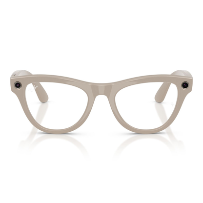 Lentes De Sol Ray-Ban Meta 0RW4014 Skyler Transitions Azul/Gris