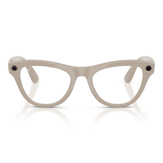 Lentes De Sol Ray-Ban Meta 0RW4014 Skyler Transitions Azul/Gris