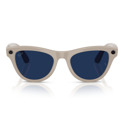 Lentes De Sol Ray-Ban Meta 0RW4014 Skyler Transitions Azul/Gris