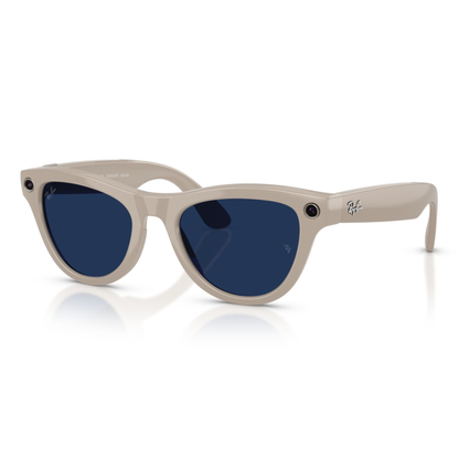 Lentes De Sol Ray-Ban Meta 0RW4014 Skyler Transitions Azul/Gris