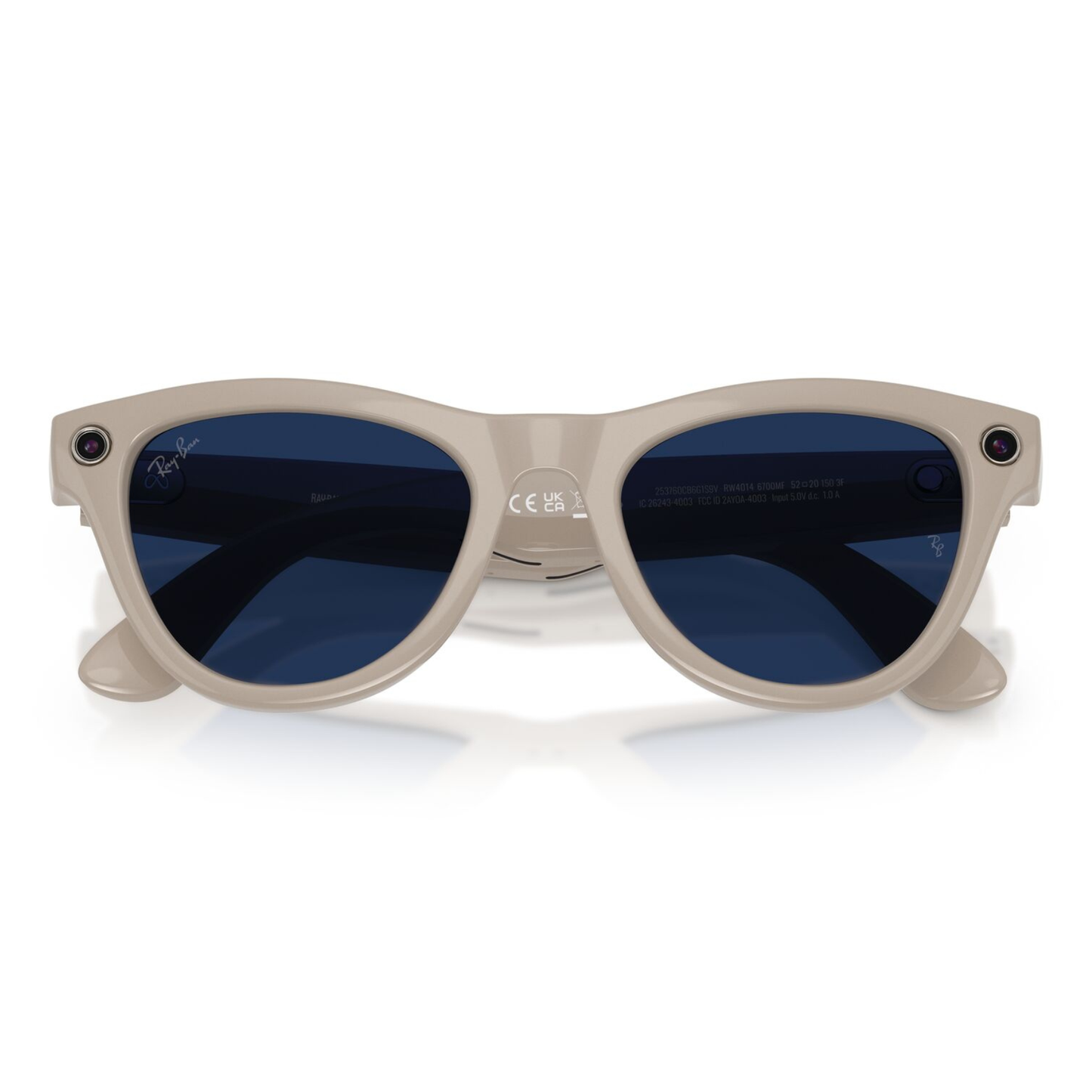 Lentes De Sol Ray-Ban Meta 0RW4014 Skyler Transitions Azul/Gris