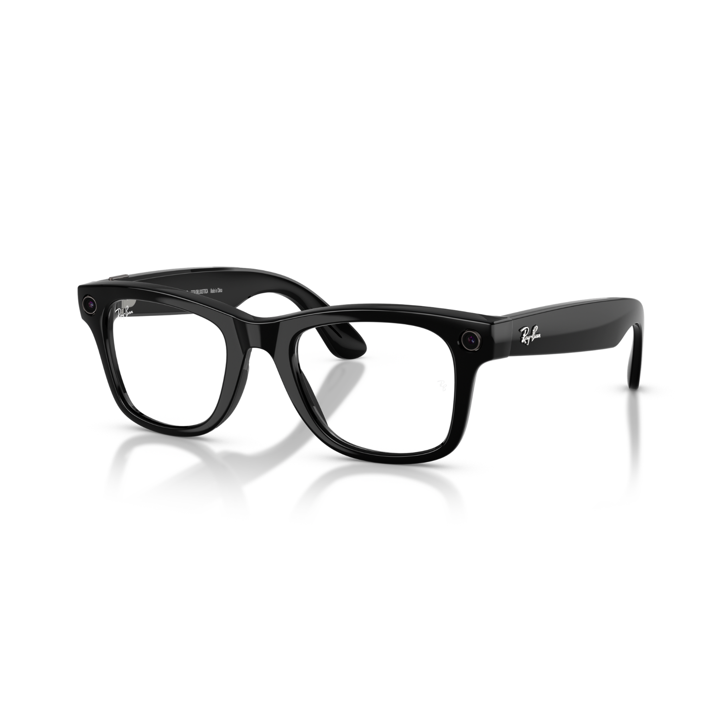 Lentes De Sol Ray-Ban Meta 0RW4012 Wayfarer Transitions Verde/Negro