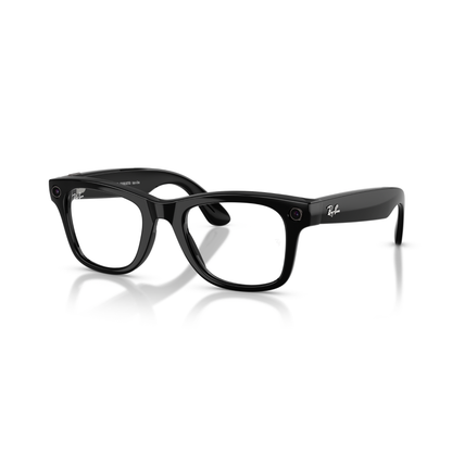 Lentes De Sol Ray-Ban Meta 0RW4012 Wayfarer Transitions Verde/Negro