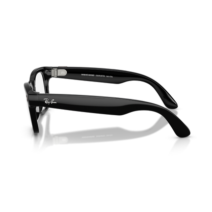 Lentes De Sol Ray-Ban Meta 0RW4012 Wayfarer Transitions Verde/Negro