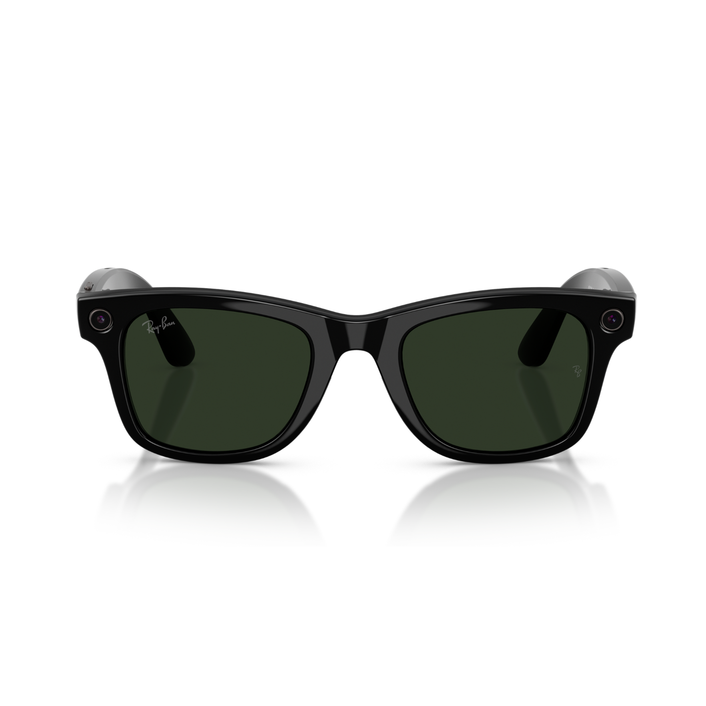 Lentes De Sol Ray-Ban Meta 0RW4012 Wayfarer Transitions Verde/Negro
