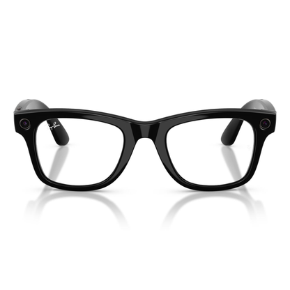 Lentes De Sol Ray-Ban Meta 0RW4012 Wayfarer Transitions Large Verde/Negro