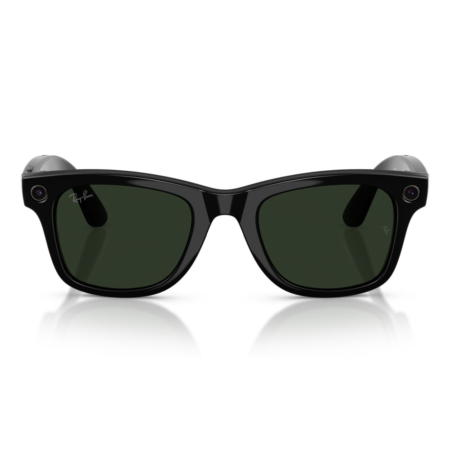 Lentes De Sol Ray-Ban Meta 0RW4012 Wayfarer Transitions Large Verde/Negro