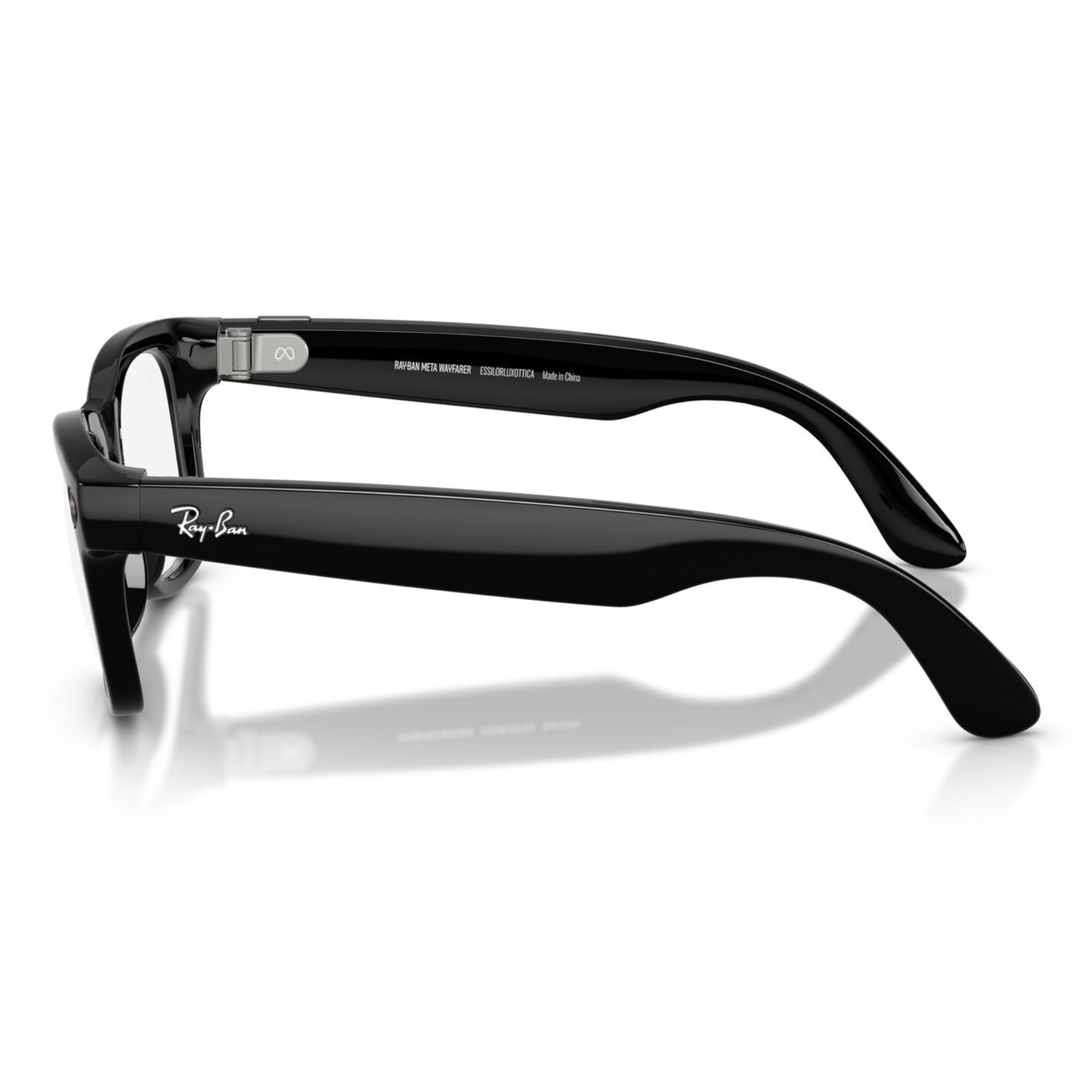 Lentes De Sol Ray-Ban Meta 0RW4012 Wayfarer Transitions Large Verde/Negro