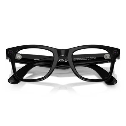 Lentes De Sol Ray-Ban Meta 0RW4012 Wayfarer Transitions Large Verde/Negro