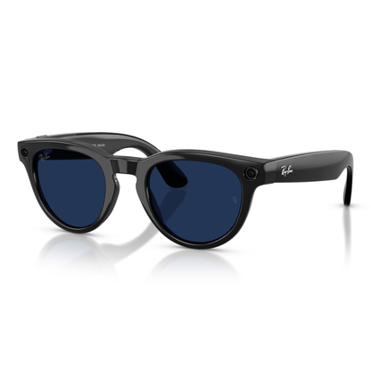 Lentes De Sol Ray-Ban Meta 0RW4013 Headliner Transitions Azul/Negro