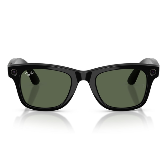 Lentes De Sol Ray-Ban Meta 0RW4012 Wayfarer Negro