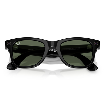Lentes De Sol Ray-Ban Meta 0RW4012 Wayfarer Negro