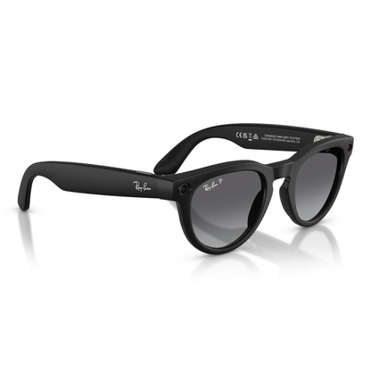 Lentes De Sol Ray-Ban Meta 0RW4013 Headliner Polarizado Negro