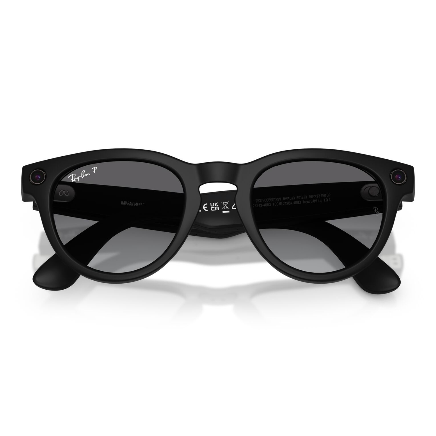 Lentes De Sol Ray-Ban Meta 0RW4013 Headliner Polarizado Negro