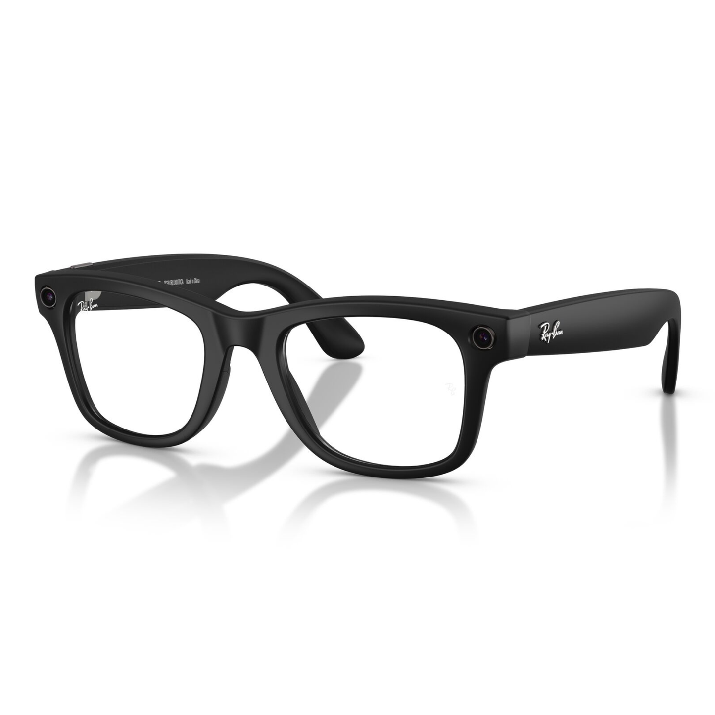 Lentes De Sol Ray-Ban Meta 0RW4012 Wayfarer Transitions Large Gris/Negro