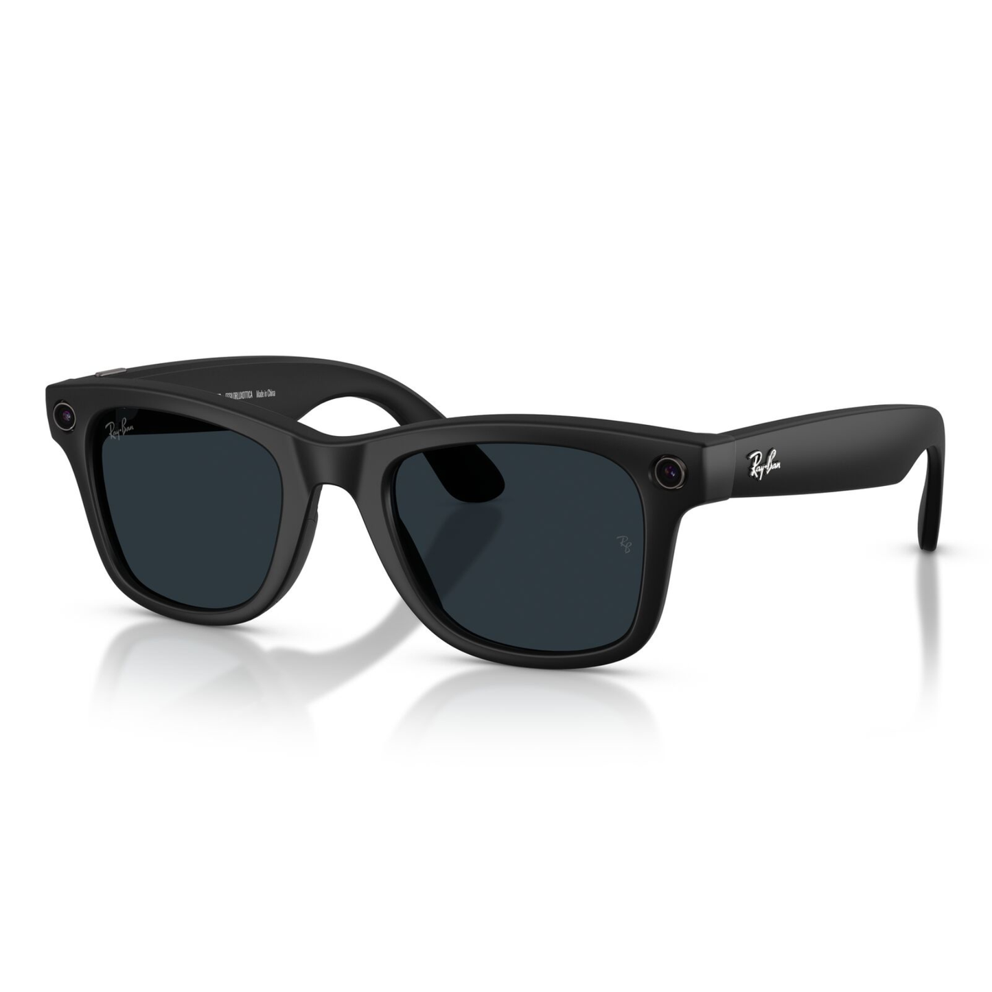 Lentes De Sol Ray-Ban Meta 0RW4012 Wayfarer Transitions Large Gris/Negro
