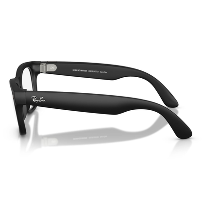 Lentes De Sol Ray-Ban Meta 0RW4012 Wayfarer Transitions Large Gris/Negro