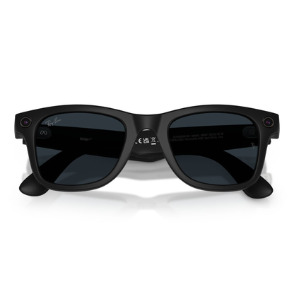 Lentes De Sol Ray-Ban Meta 0RW4012 Wayfarer Transitions Large Gris/Negro
