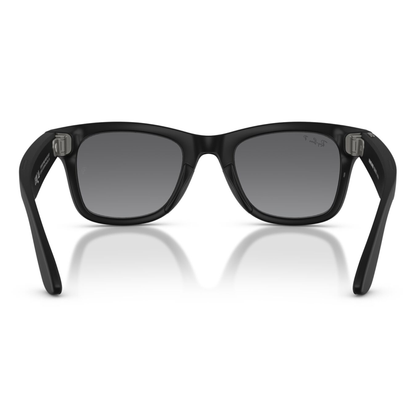 Lentes de sol Ray-Ban Meta RW4012  Wayfarer RW4012 Unisex Negro Polarizado