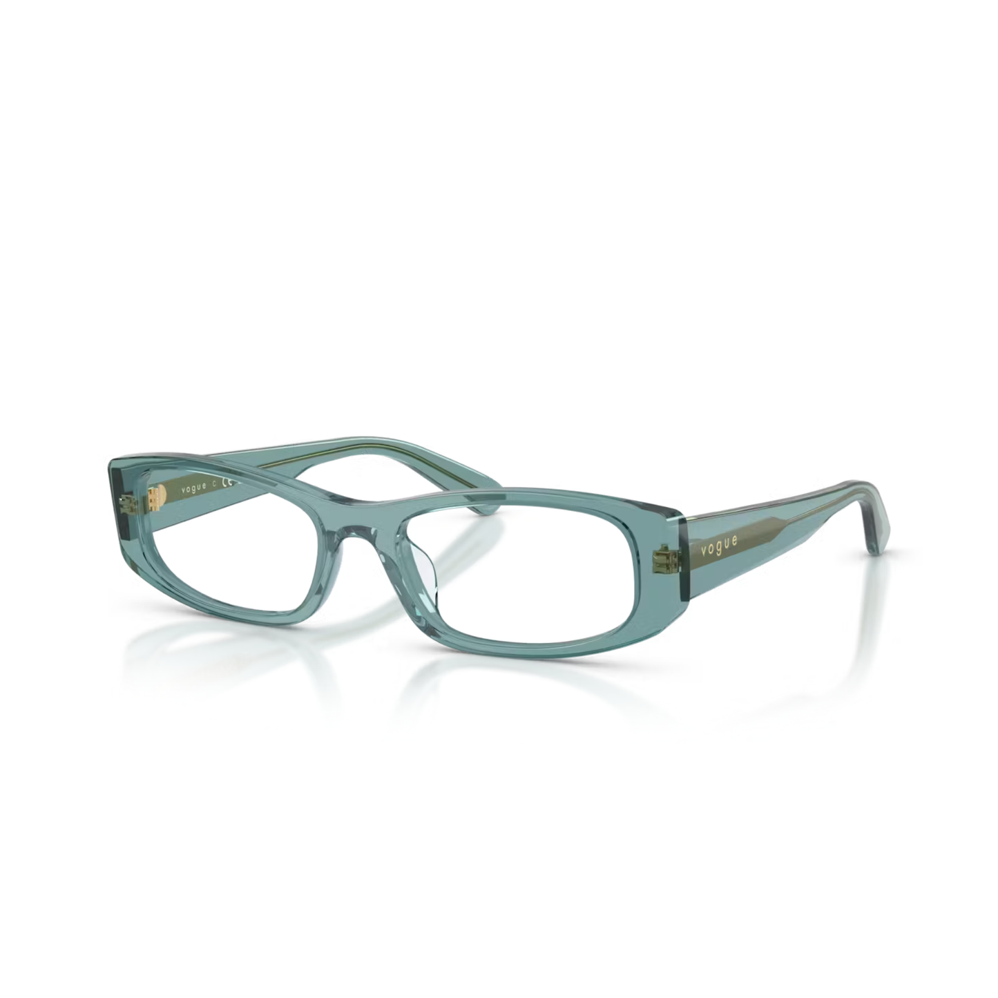 Lentes Oftálmicos Vogue Eyewear VO5699U Transparent Blue Az Azul