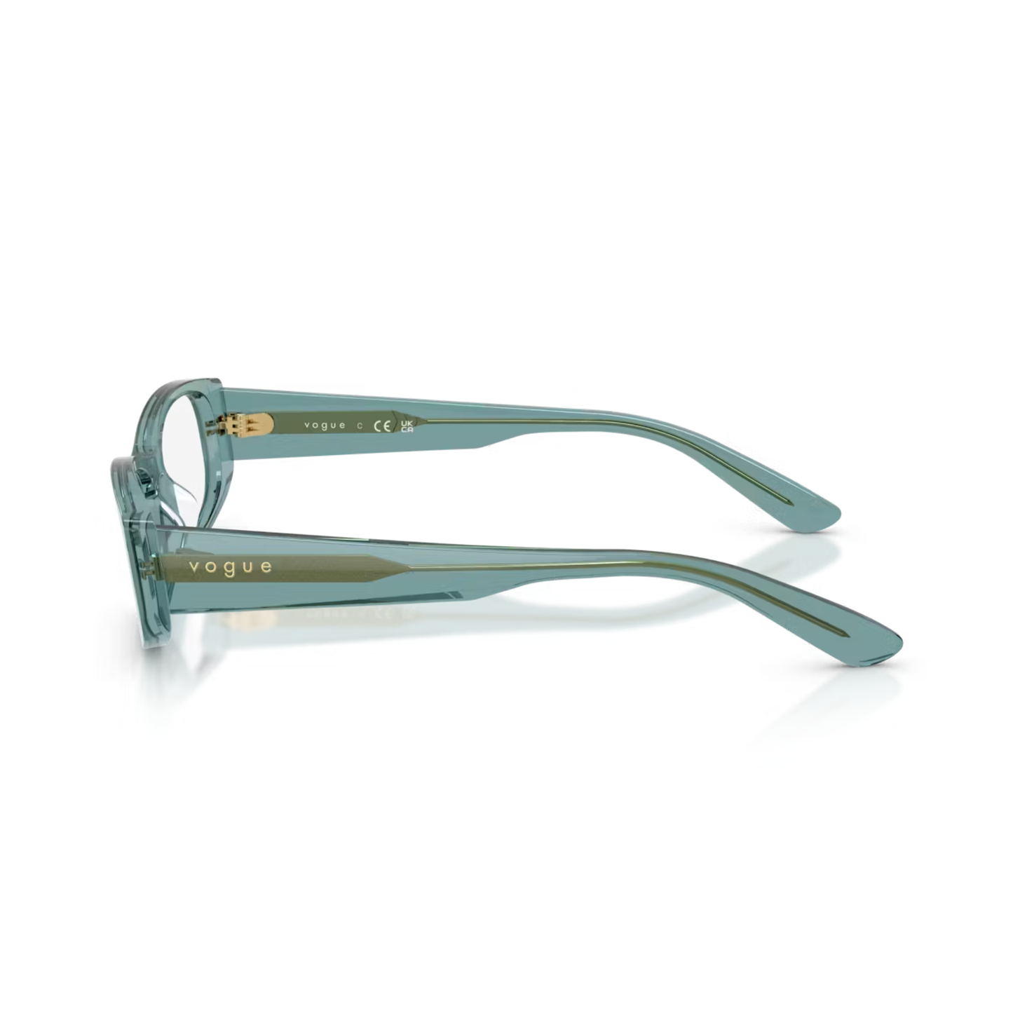 Lentes Oftálmicos Vogue Eyewear VO5699U Transparent Blue Az Azul