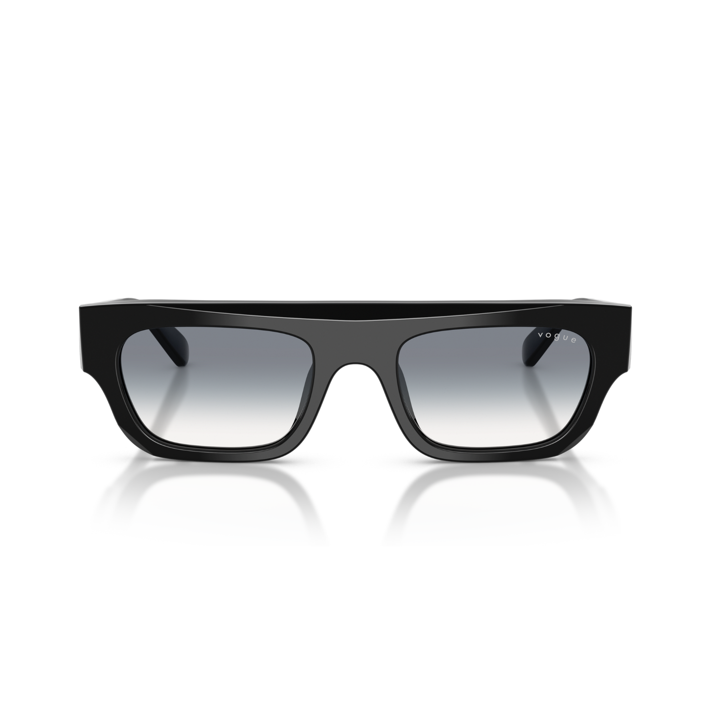 Lentes De Sol Vogue Eyewear VO5694SU Black Clear Gradien Azul/Negro