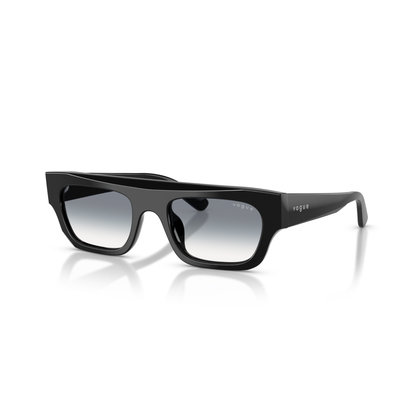 Lentes De Sol Vogue Eyewear VO5694SU Black Clear Gradien Azul/Negro