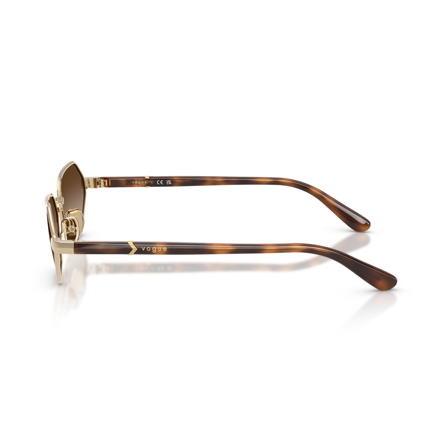Lentes De Sol Vogue Eyewear VO4349S Café/Dorado