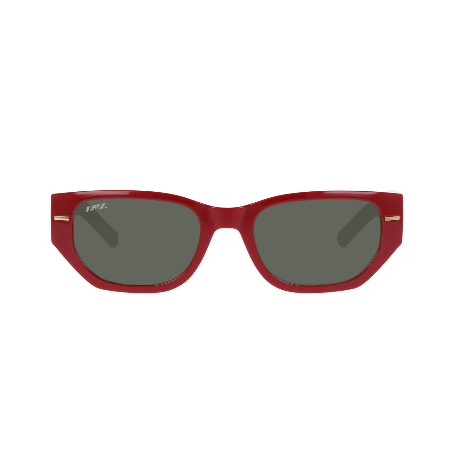 Lentes De Sol Unofficial UO6221 Verde/Rojo