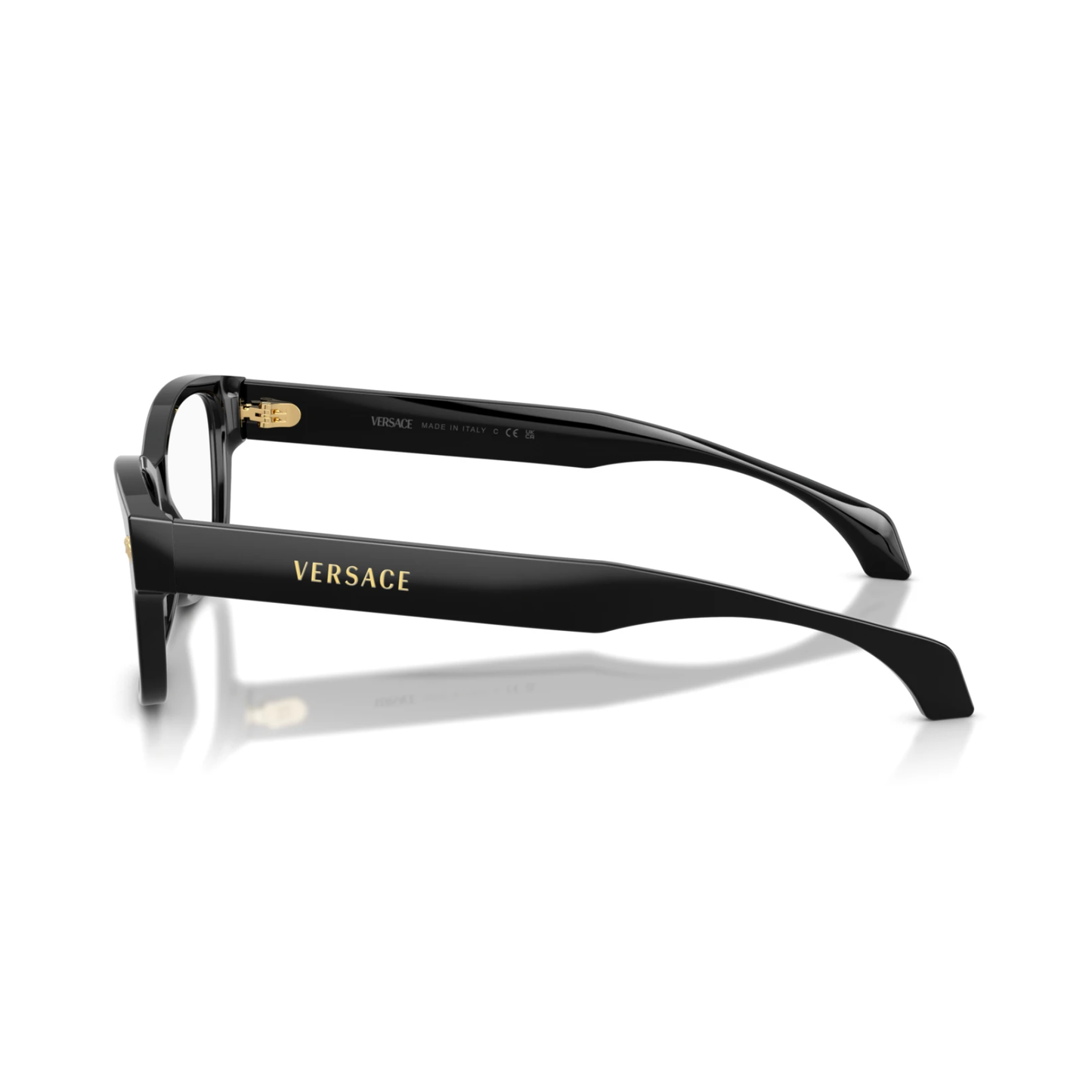 Lentes Oftálmicos Versace VE3392 Black Negro Mujer Negro