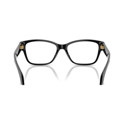 Lentes Oftálmicos Versace VE3392 Black Negro Mujer Negro