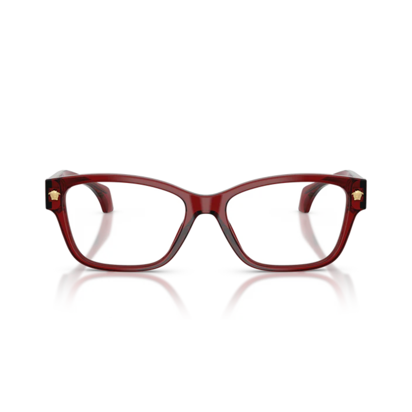 Lentes Oftálmicos Versace VE3392 Transparent Burgundy Burdeo