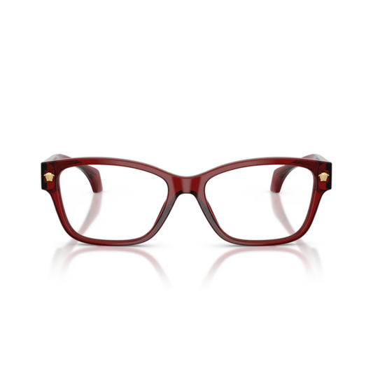 Lentes Oftálmicos Versace VE3392 Transparent Burgundy Burdeo
