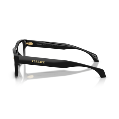 Lentes Oftálmicos Versace VE3391U Black Negro Hombre Negro
