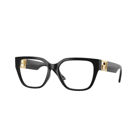 Lentes Oftálmicos Versace VE3387U Black Negro Mujer Negro