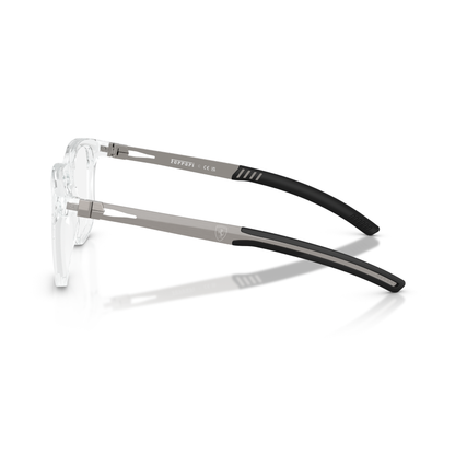 Lentes Oftálmicos Ferrari Scuderia FZ8027U White Transp. Clear Blanco