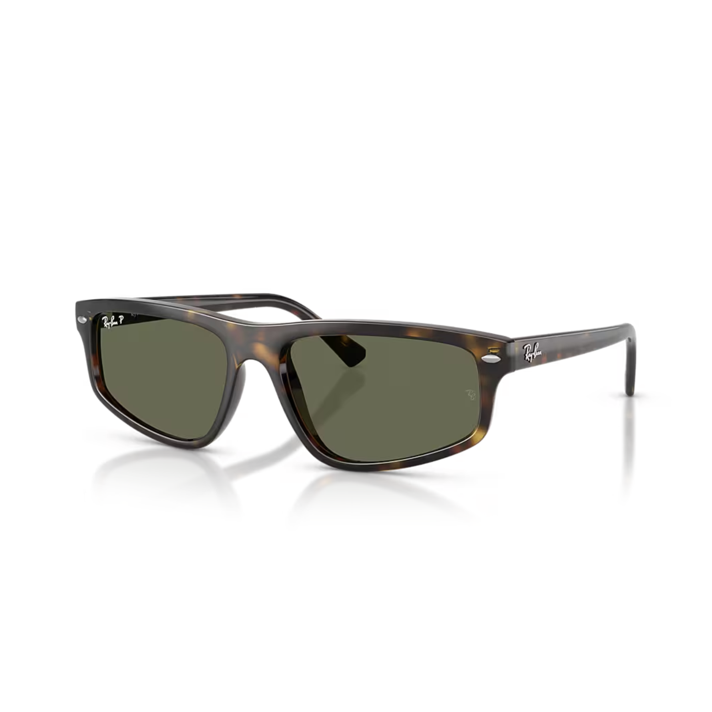 Lentes De Sol Ray-Ban RB2225 H Avana Green Polar Ha Verde/Havana